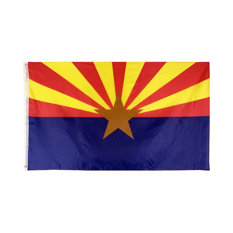 Arizona State Flag A Bold Emblem of the Copper State’s Identity-Globe Flags