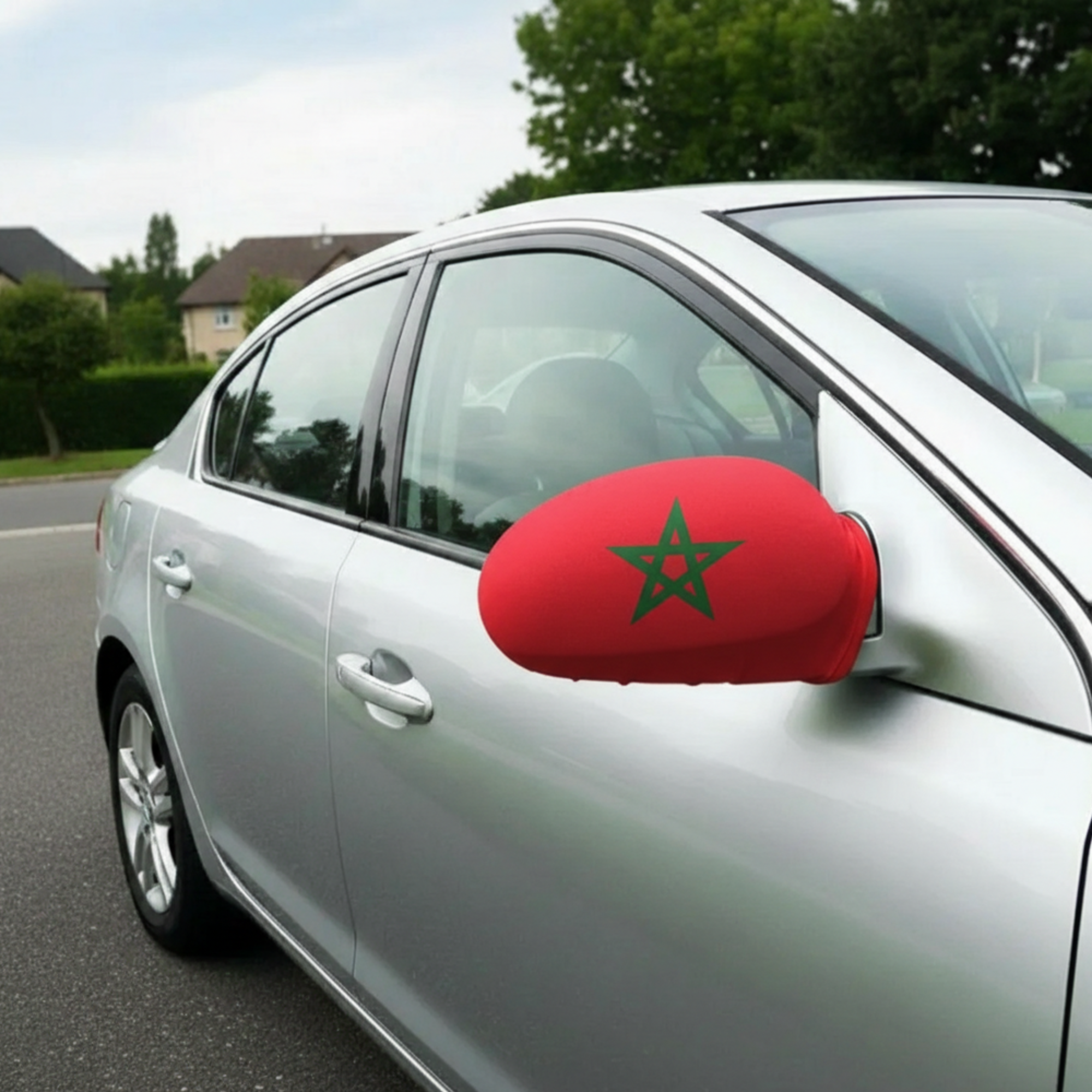 Official FIFA 2026 Morocco Car Mirror Flag