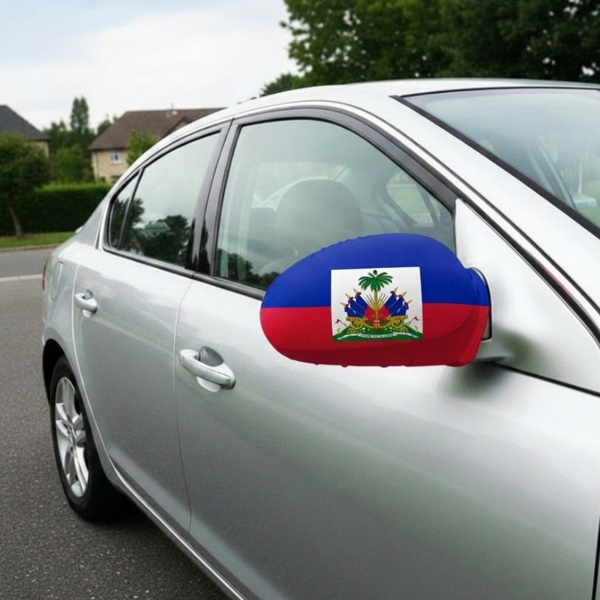 Official FIFA 2026 Haiti Car Mirror Flag
