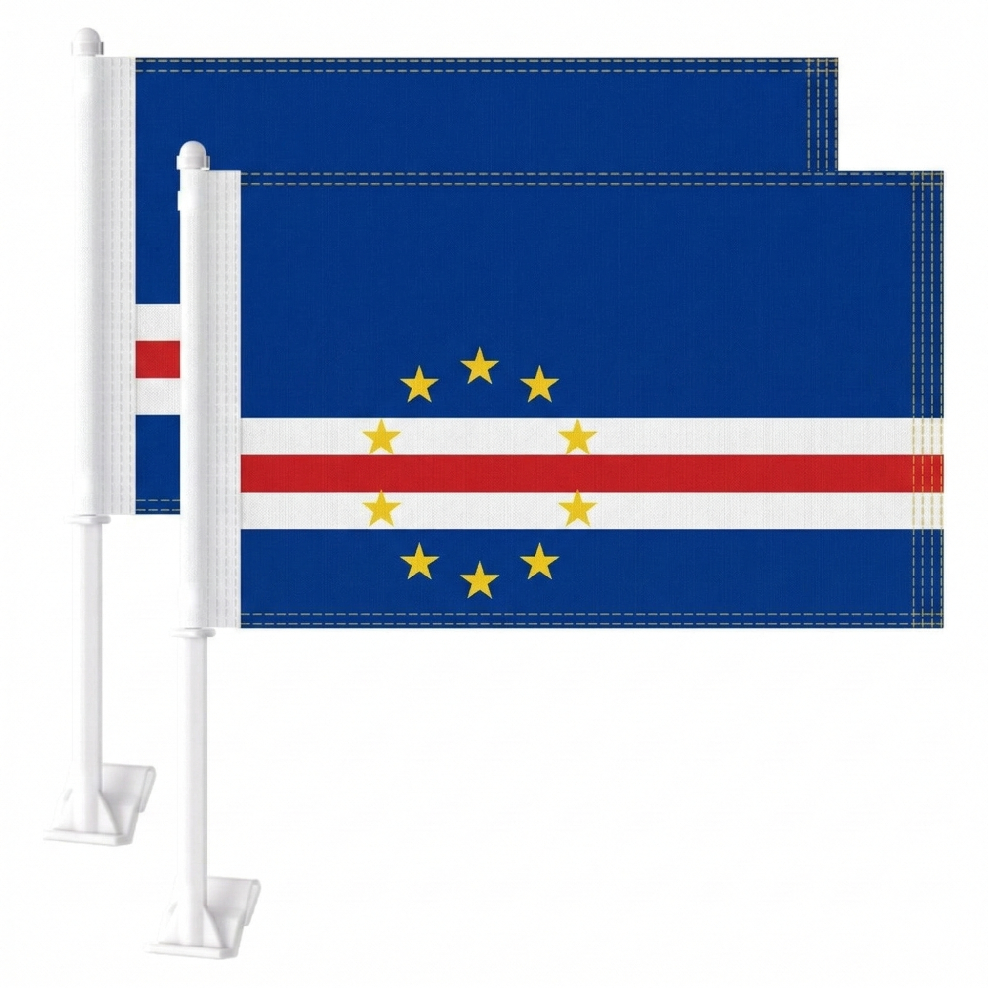 Official FIFA 2026 Cape Verde Car Flag
