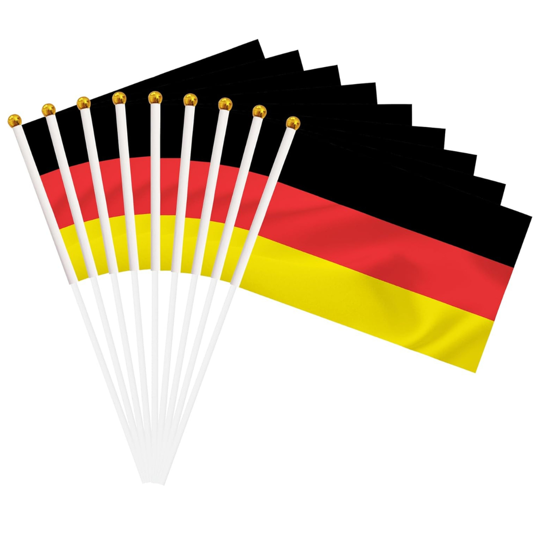50 Pieces Of Official FIFA 2026 Germany Mini Flags