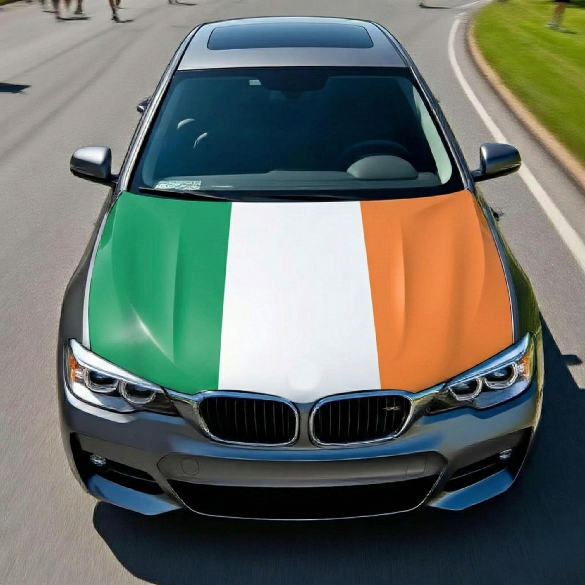 Official FIFA 2026 Ireland Flag Car Hood Cover
