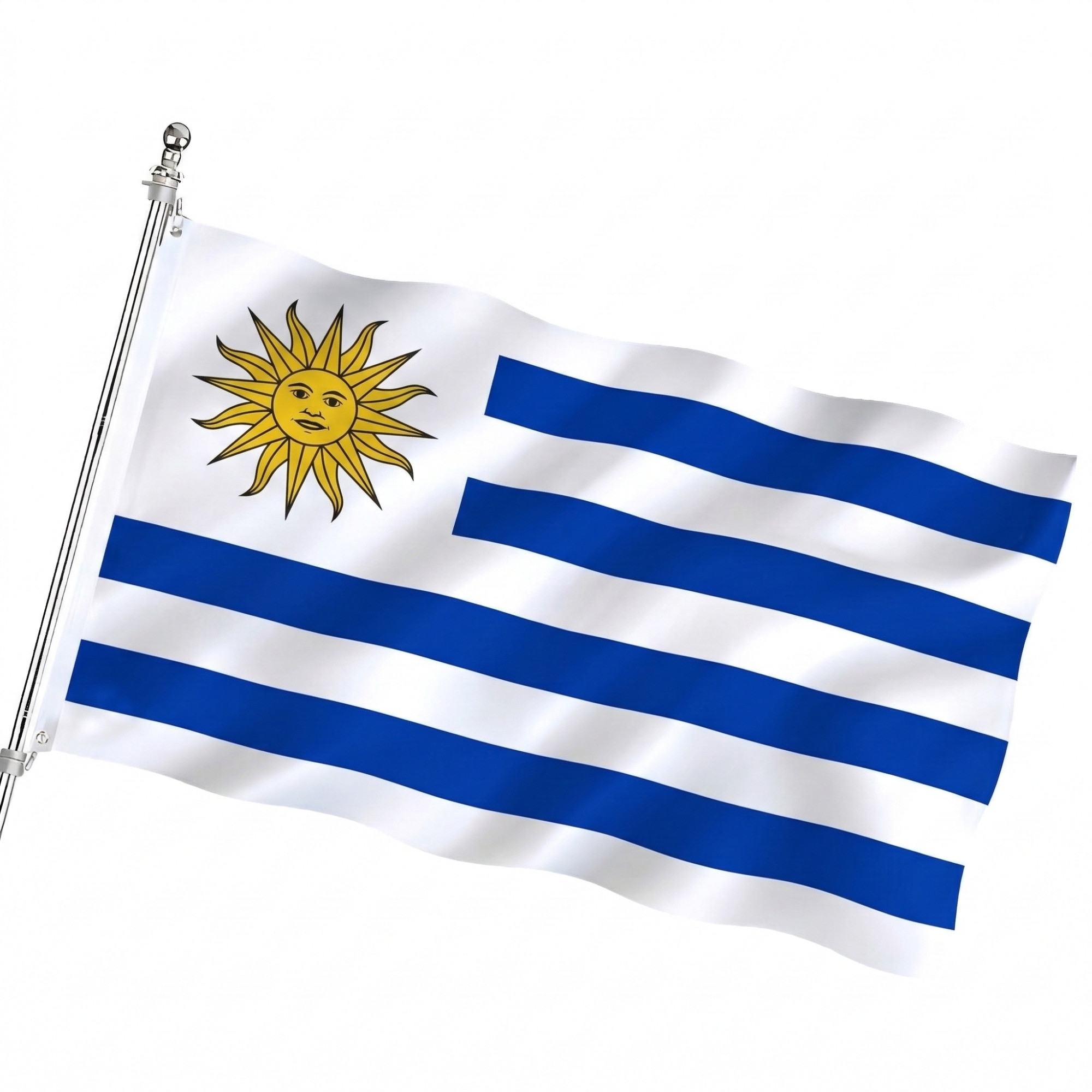 Official FIFA 2026 Uruguay Flag