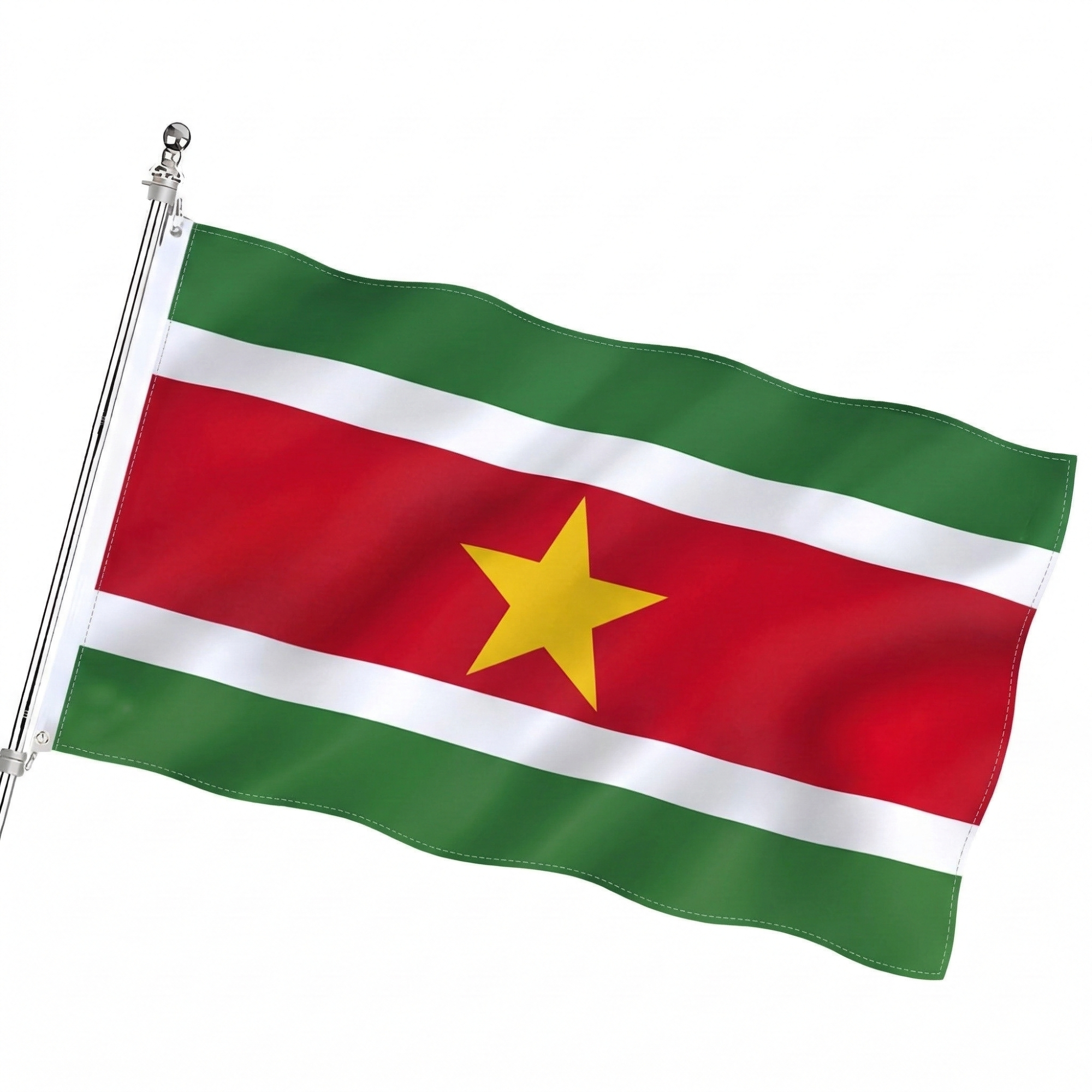 Official FIFA 2026 Suriname Flag