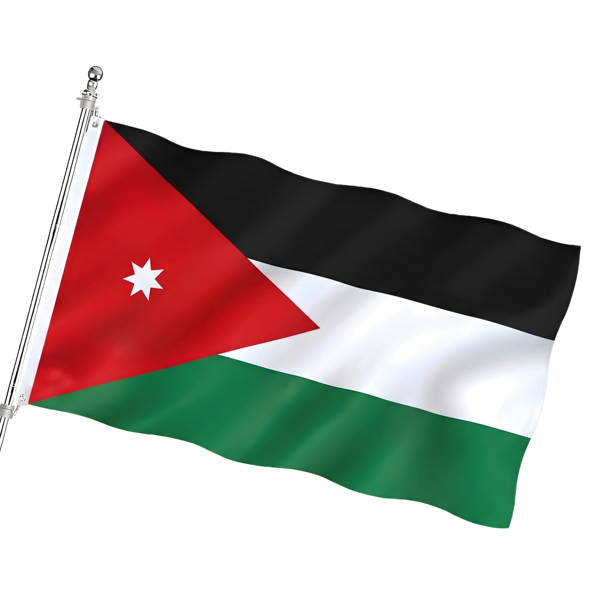 Official FIFA 2026 Jordan Flag