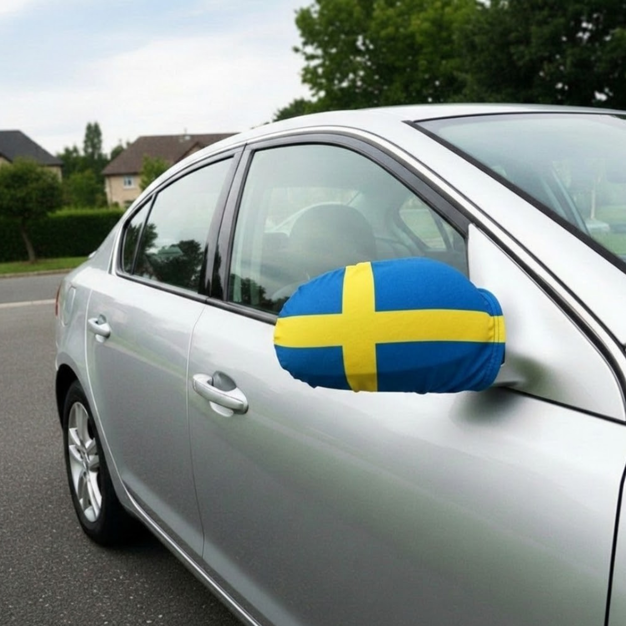 Official FIFA 2026 Sweden Car Mirror Flag