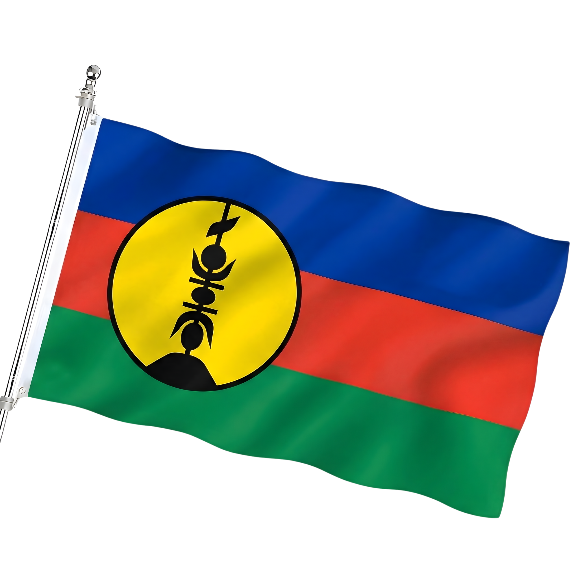 Official FIFA 2026 New Caledonia Flag
