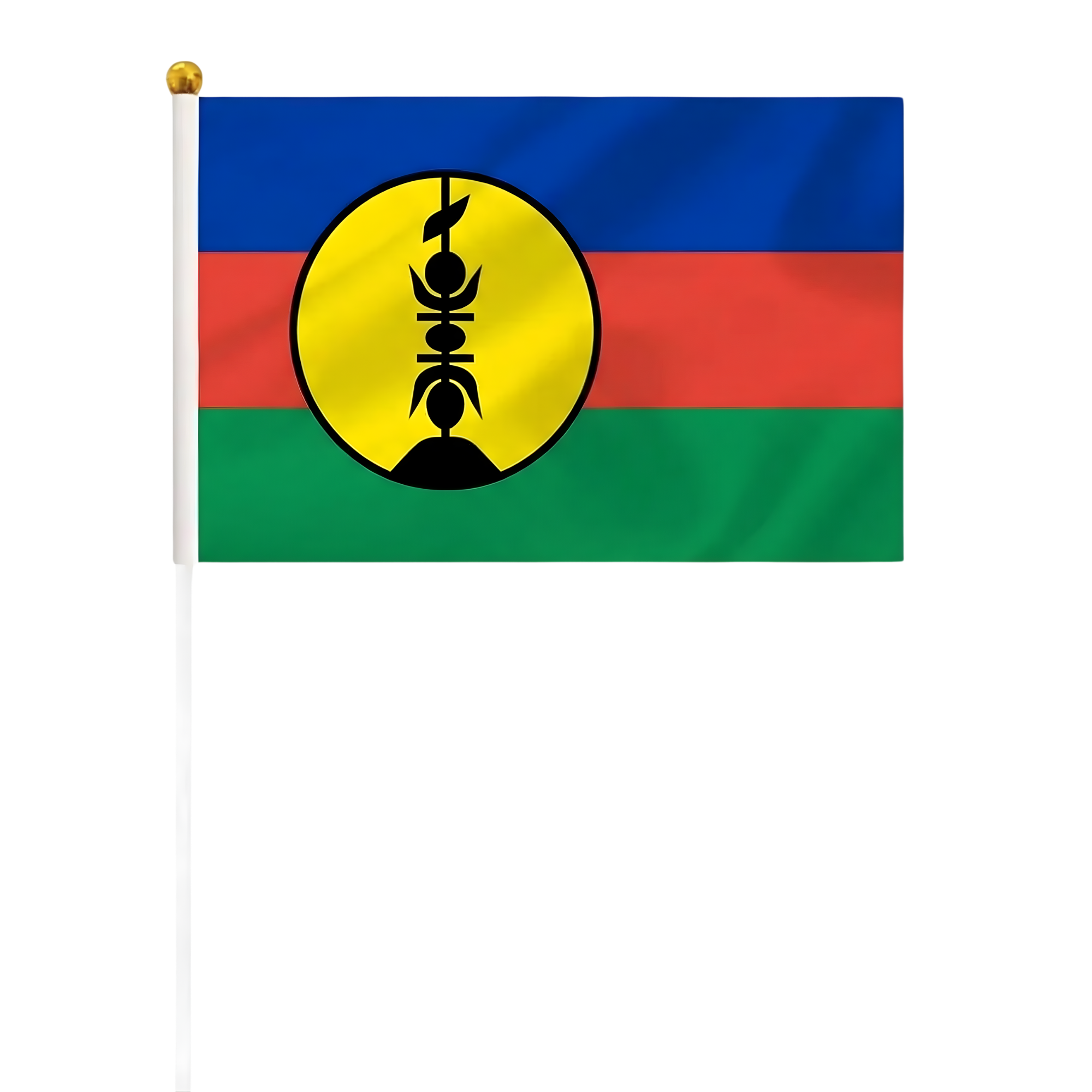 10 Pieces Of Official FIFA 2026 New Caledonia Mini Flags