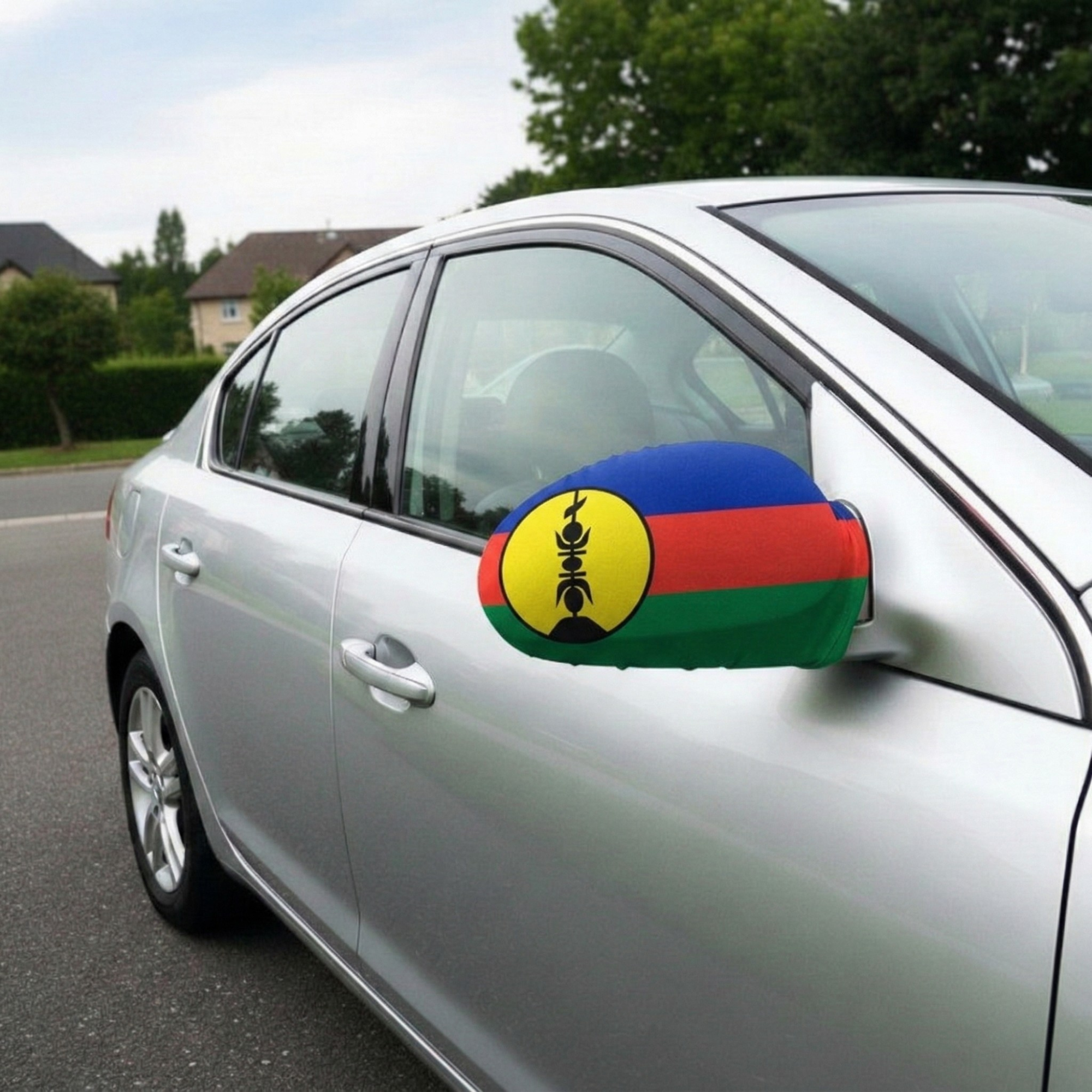 Official FIFA 2026 New Caledonia Car Mirror Flag