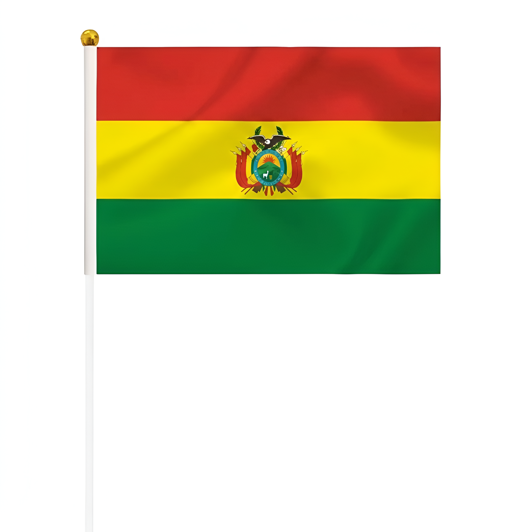 10 Pieces Of Official FIFA 2026 Bolivia Mini Flags
