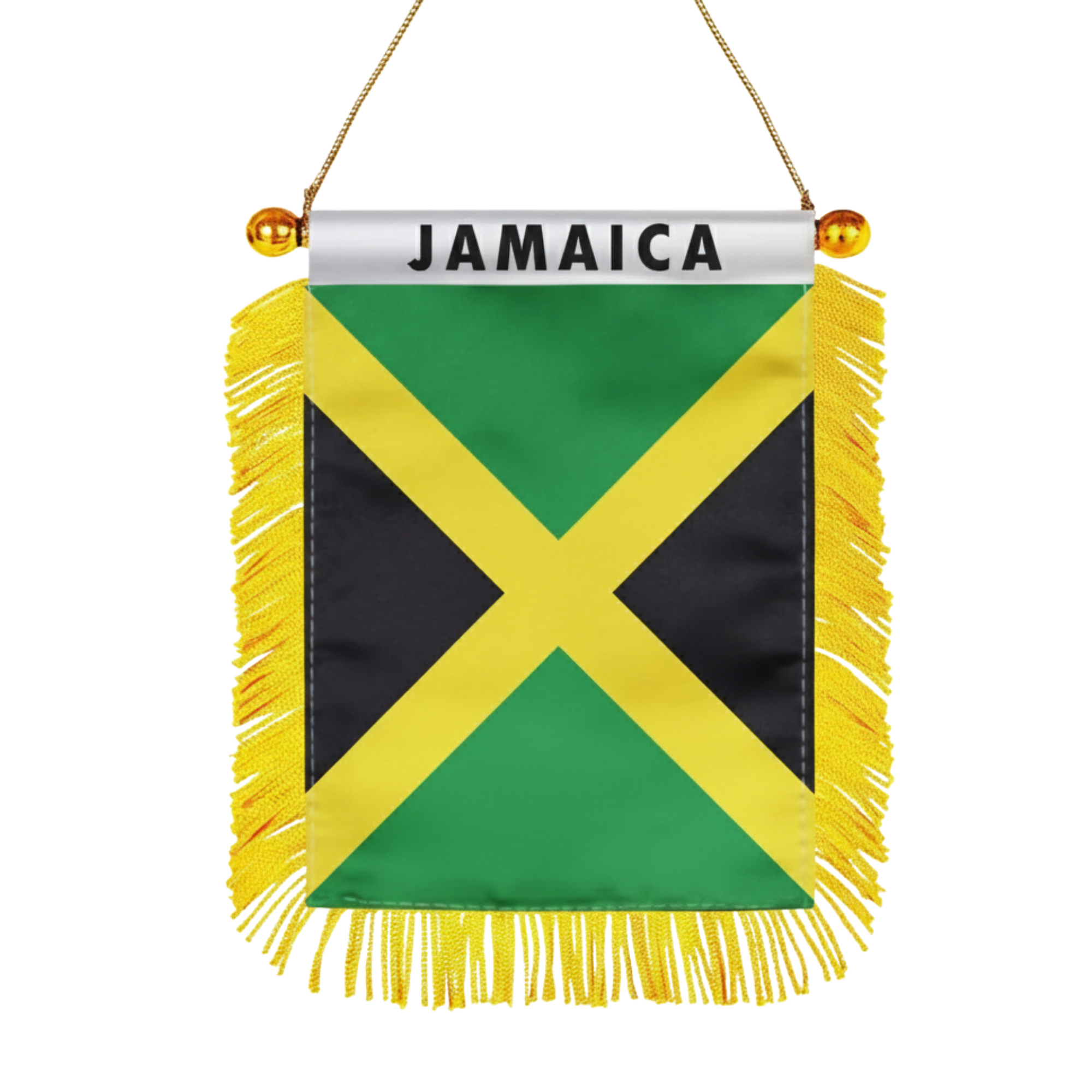 Official FIFA 2026 Jamaica Car Window Mini Decorative Flag
