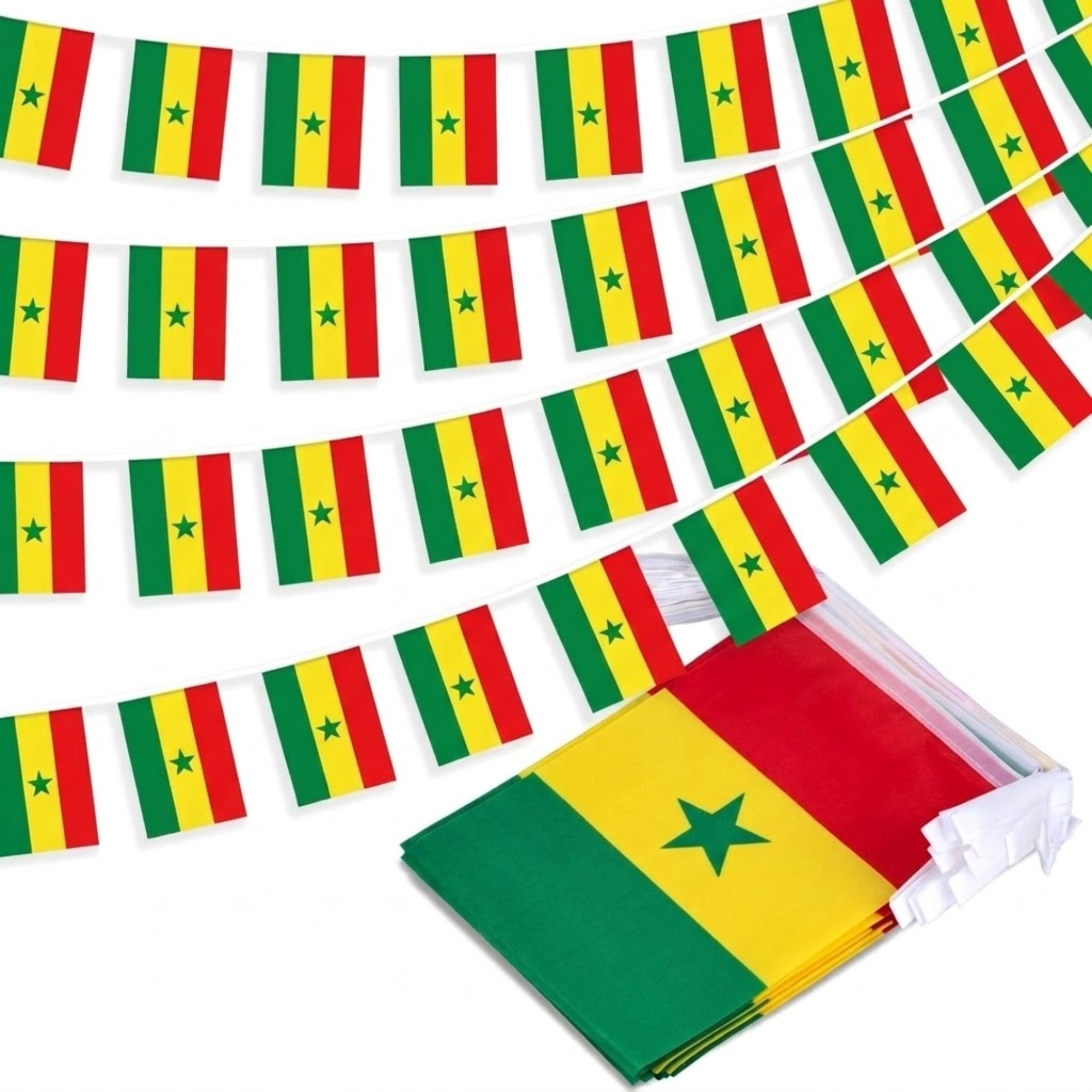 Official FIFA 2026 Senegal Flag Banner
