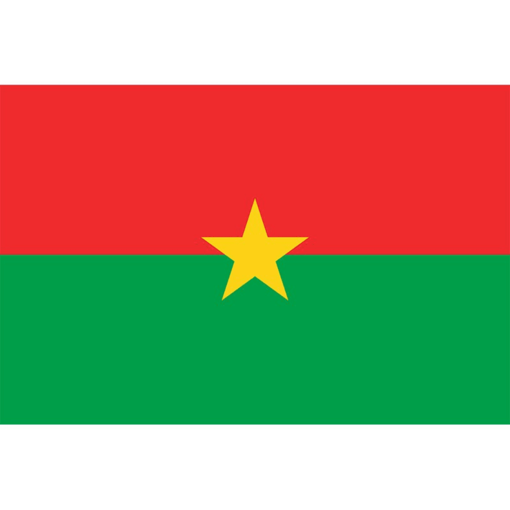 Burkina Faso National Flag-Globe Flags