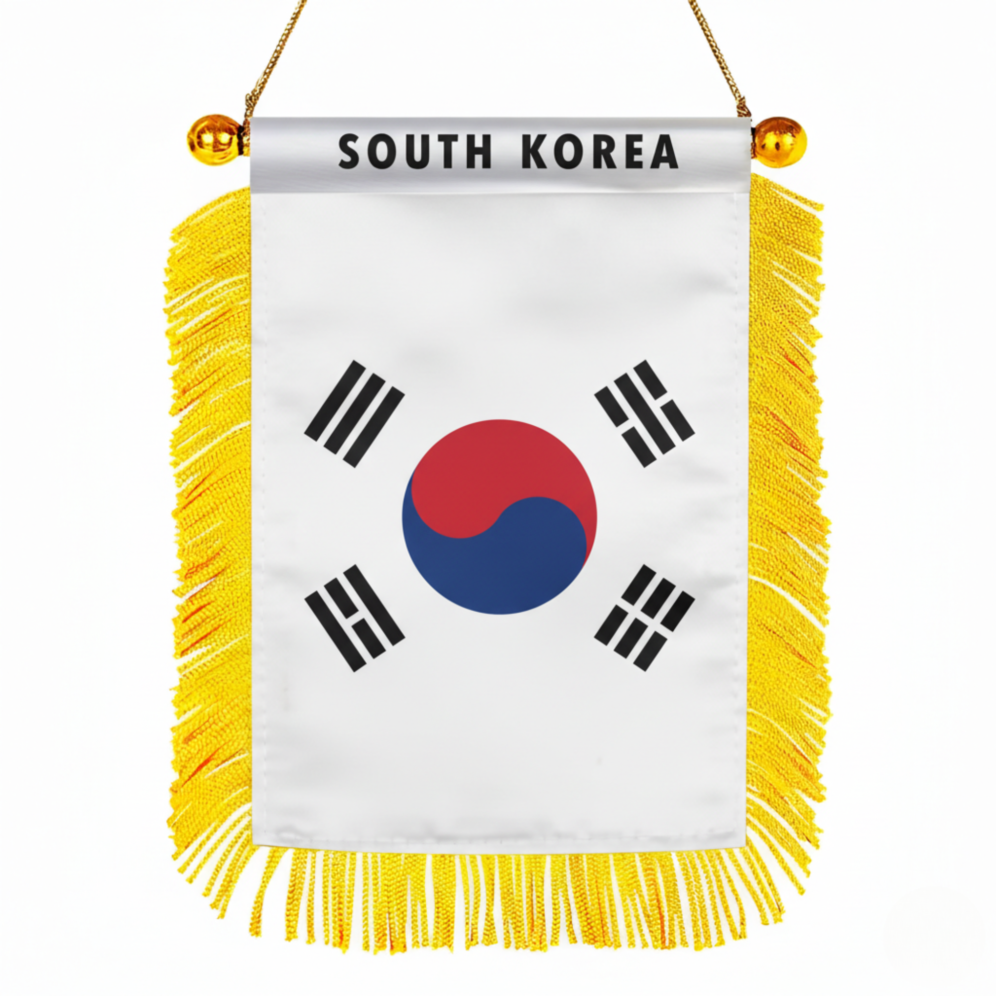 Official FIFA 2026 South Korea Car Window Mini Decorative Flag - product view