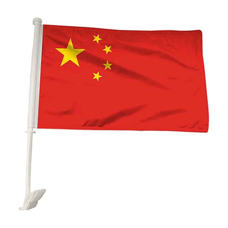China Car Window Flag-Globe Flags