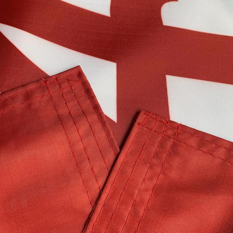 Double-Sided Outdoor Alabama Flag – Durable and Vibrant close-up showing fabric texture and vivid colors