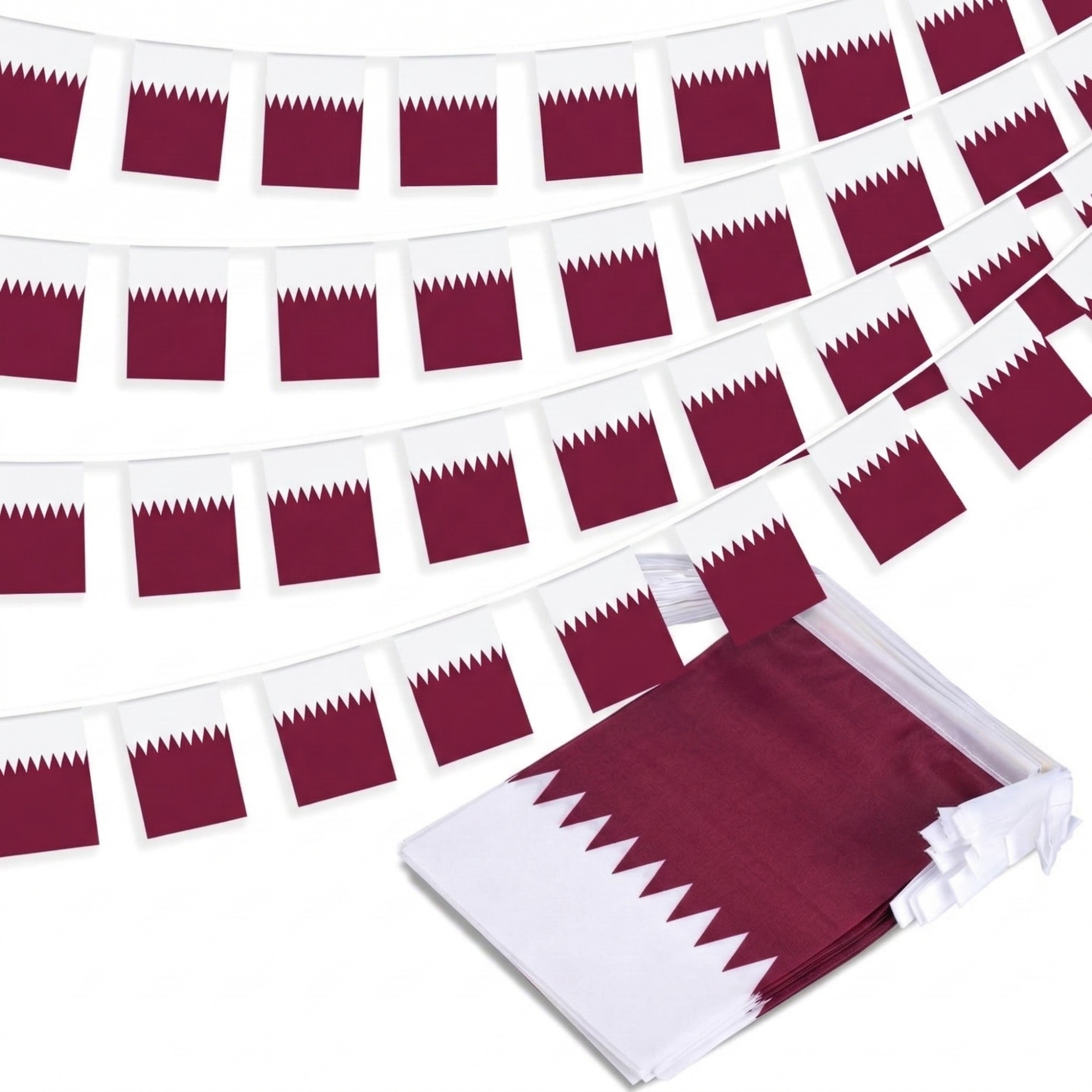 Official FIFA 2026 Qatar Flag Banner