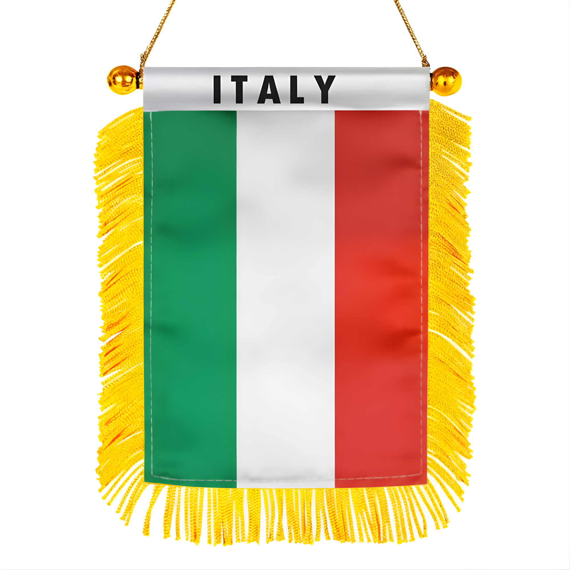 Official FIFA 2026 Italy Car Window Mini Decorative Flag - product view
