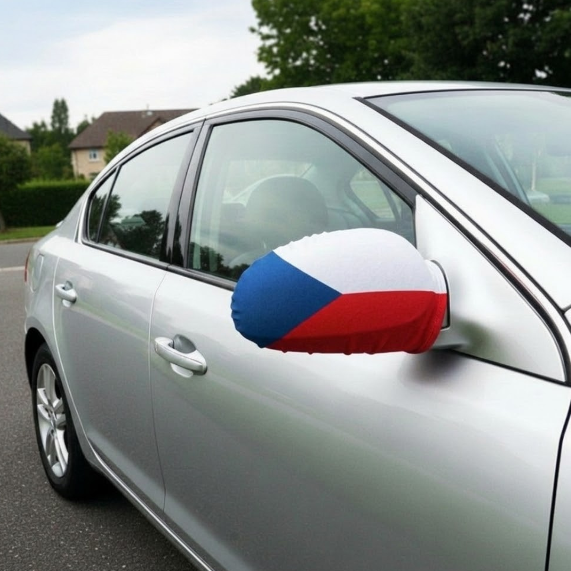 Official FIFA 2026 Czech Republic Car Mirror Flag - product view