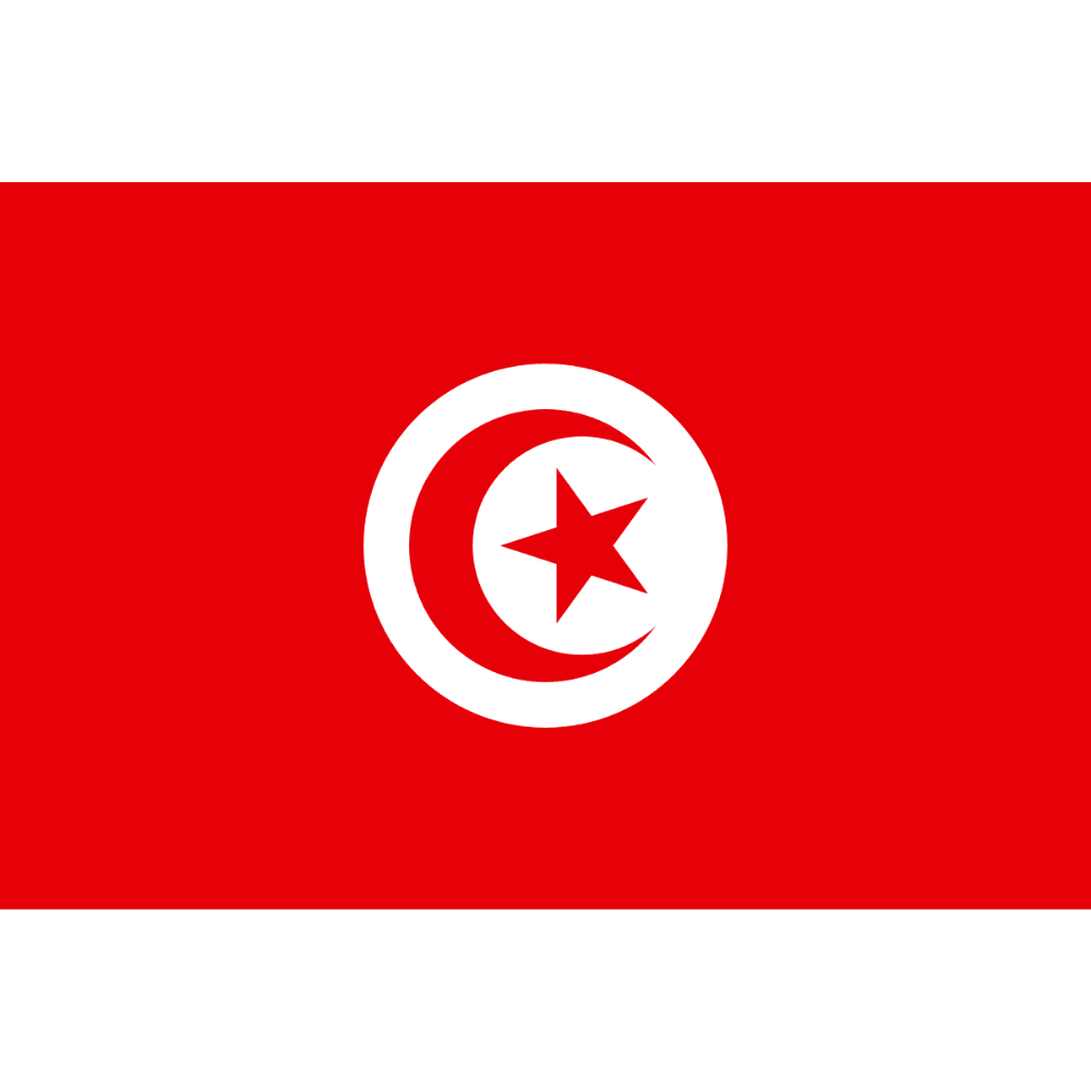 Tunisia National Polyester Flag – A Bold Emblem of Unity and Culture-Globe Flags