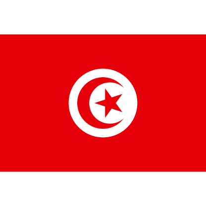 Tunisia National Polyester Flag – A Bold Emblem of Unity and Culture-Globe Flags