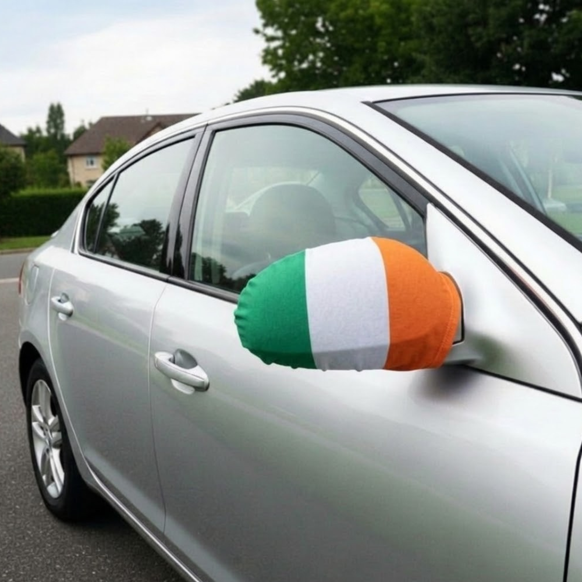 Official FIFA 2026 Ireland Car Mirror Flag - product view