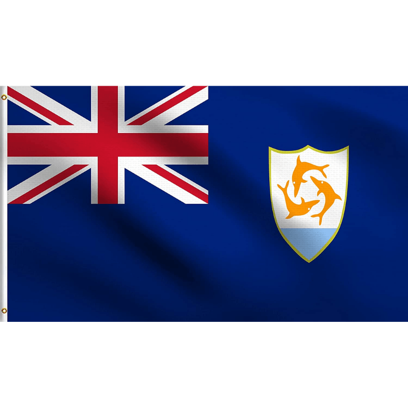 Anguilla Car Flag - product view