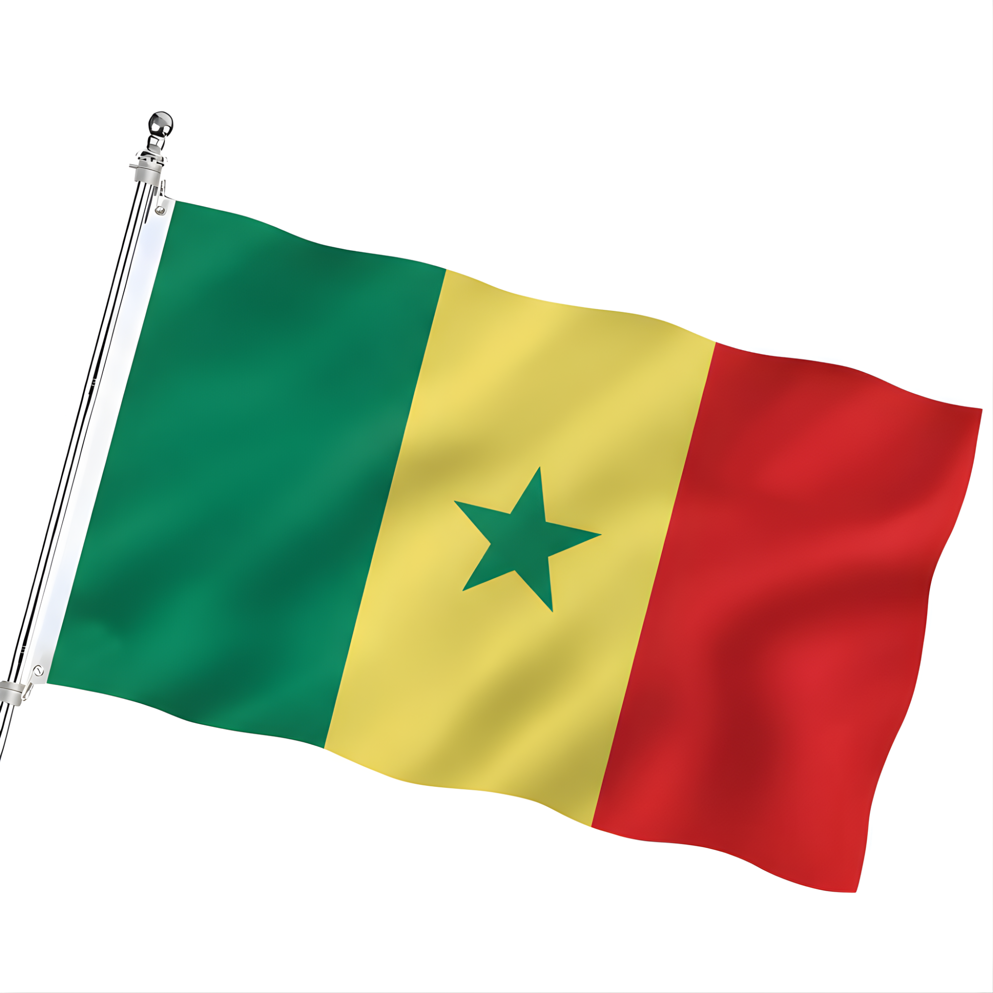 Official FIFA 2026 Senegal Flag