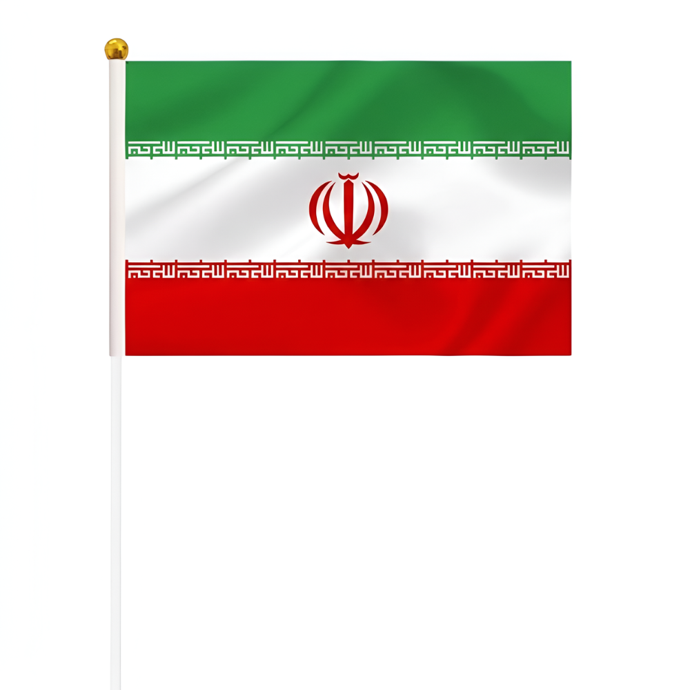 10 Pieces Of Official FIFA 2026 Iran Mini Flags