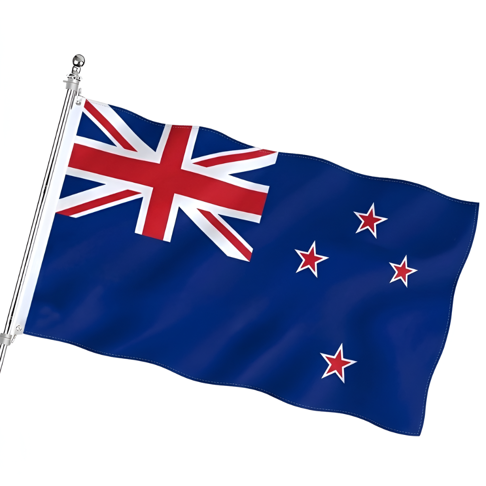 Official FIFA 2026 New Zealand Flag