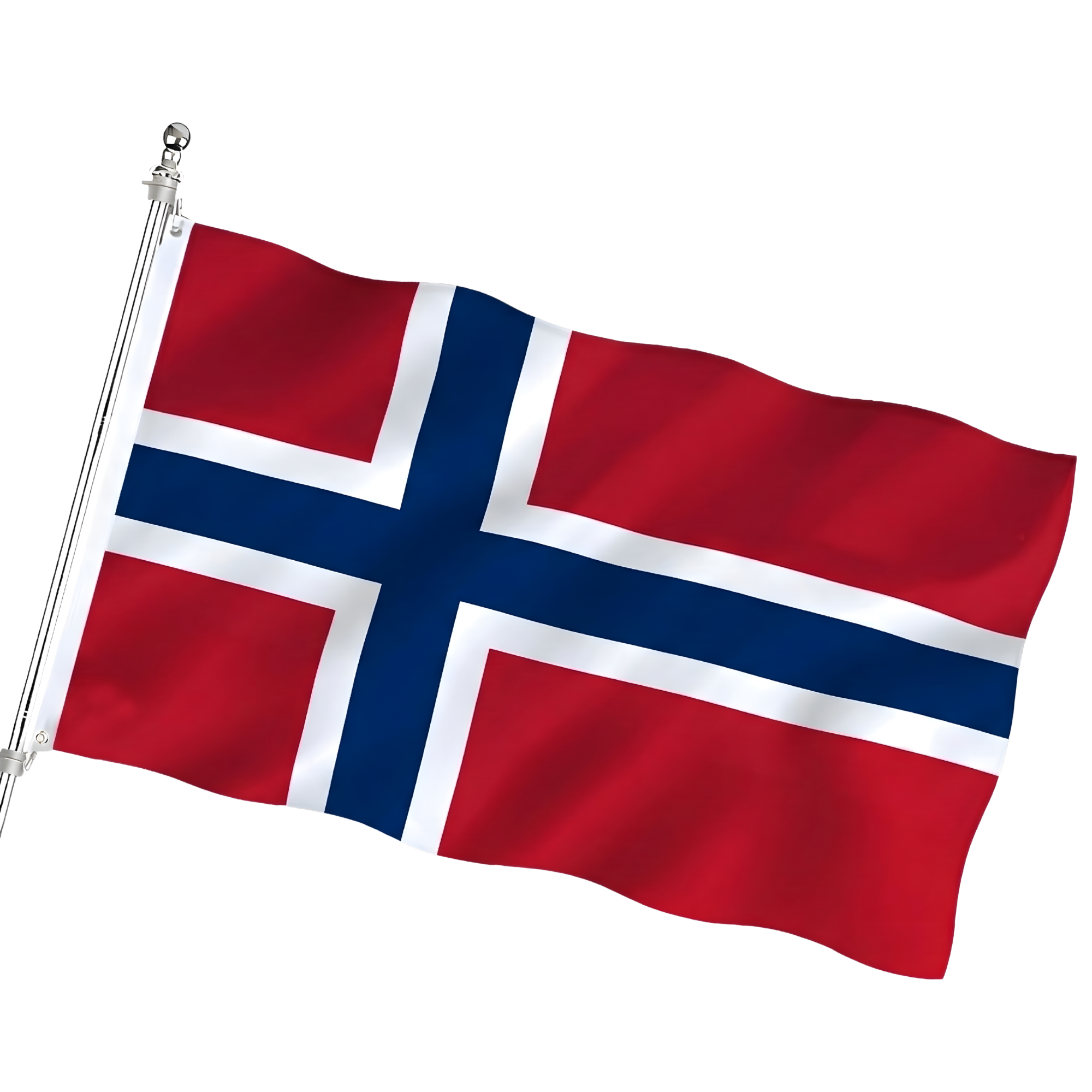 Official FIFA 2026 Norway Flag
