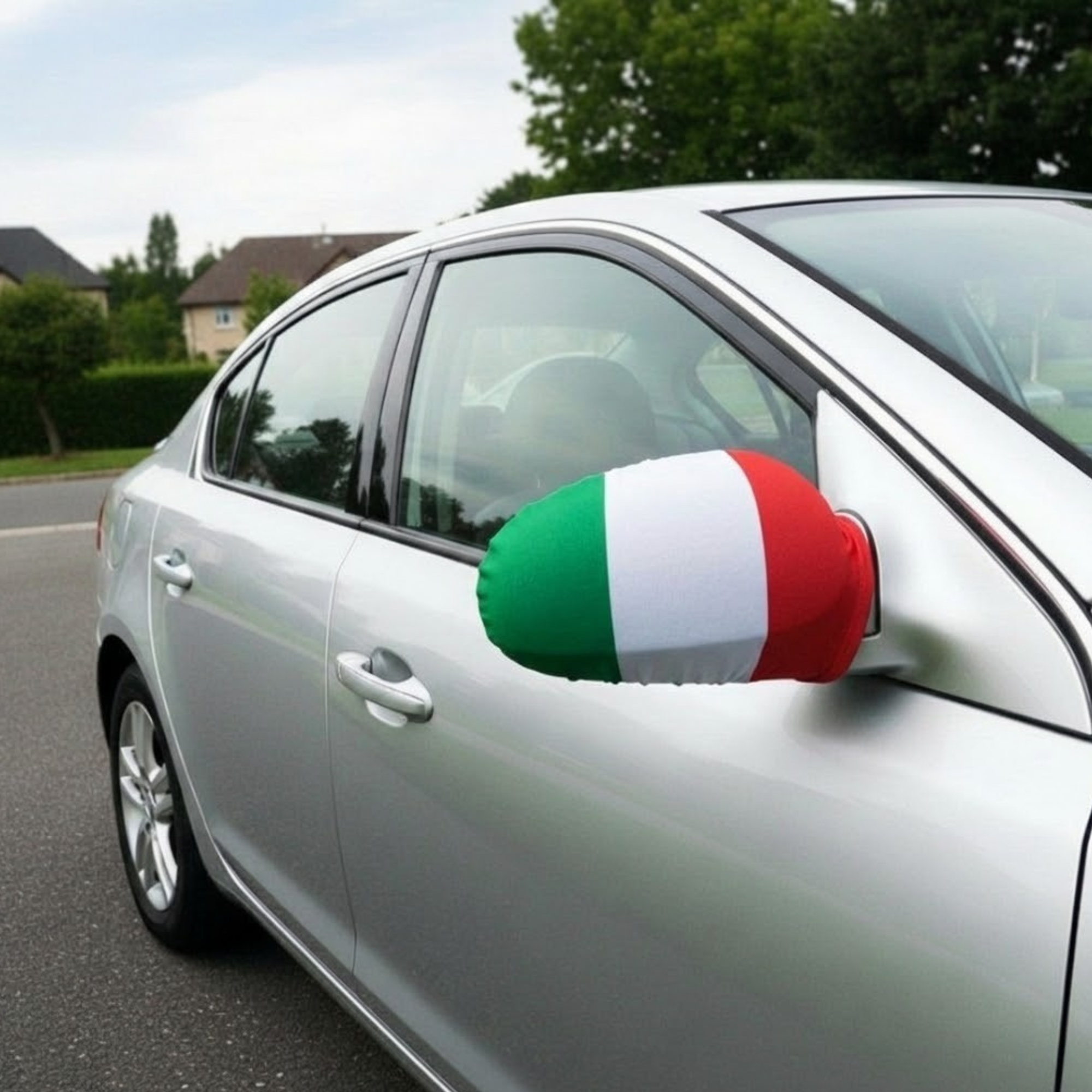 Official FIFA 2026 Italy Car Mirror Flag - product view