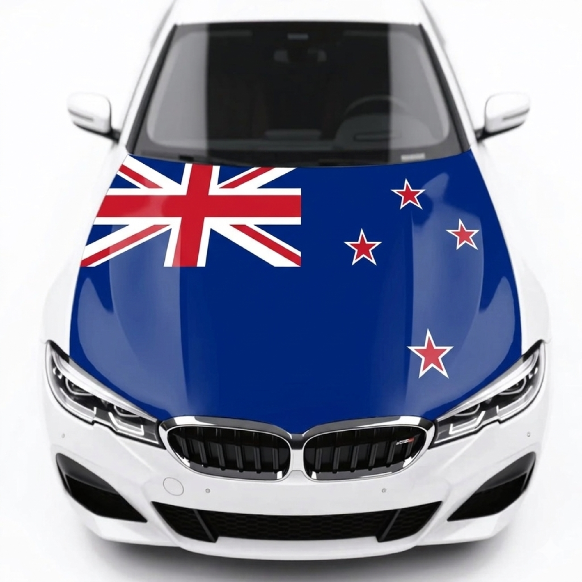 Official FIFA 2026 New Zealand Flag Car Hood Cover