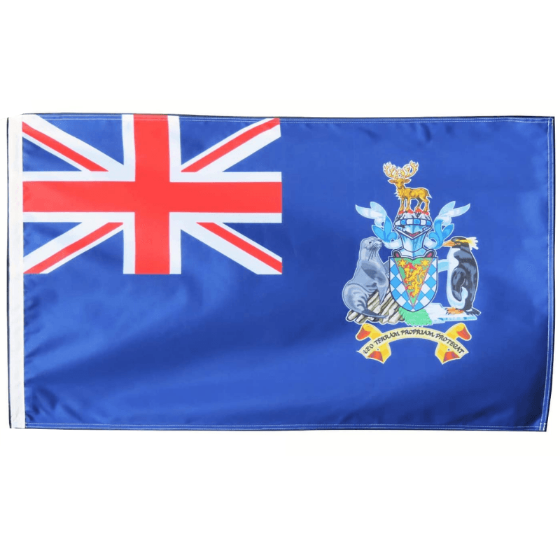 South Georgia Island Flag-Globe Flags