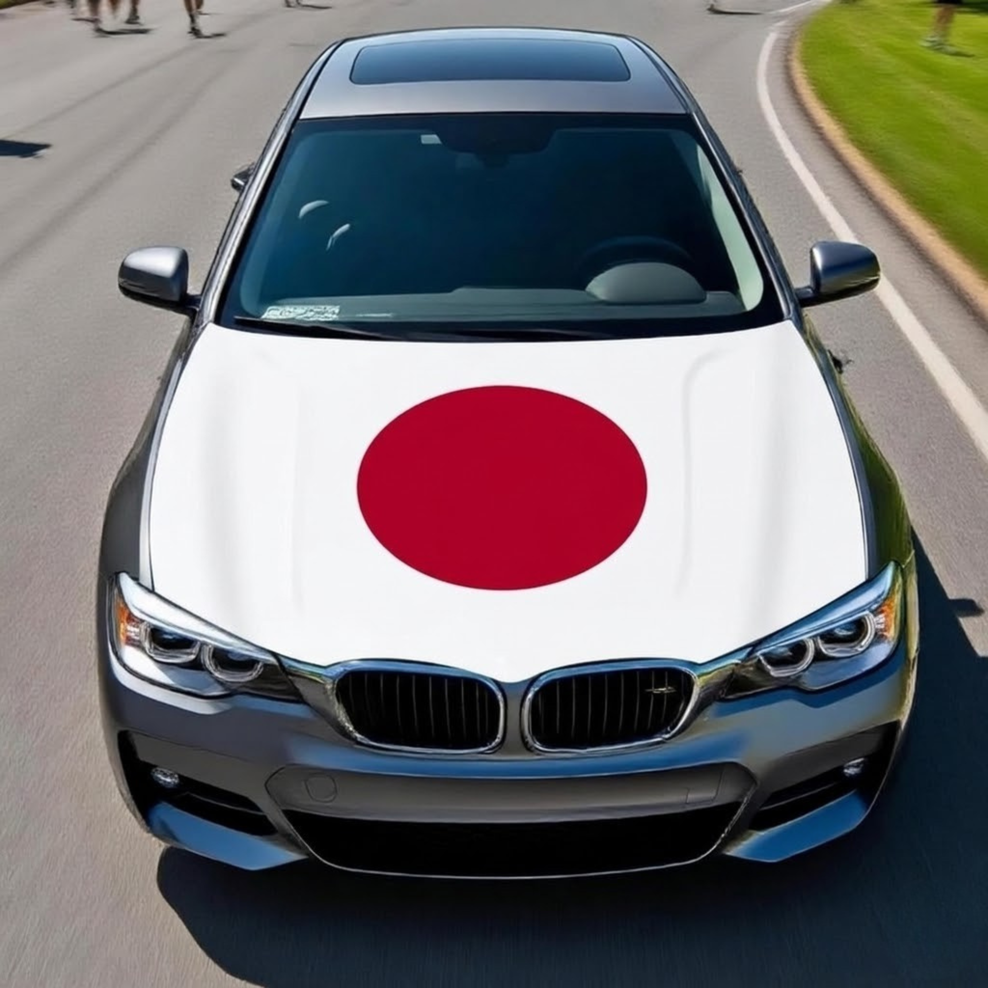 Official FIFA 2026 Japan Flag Car Hood Cover