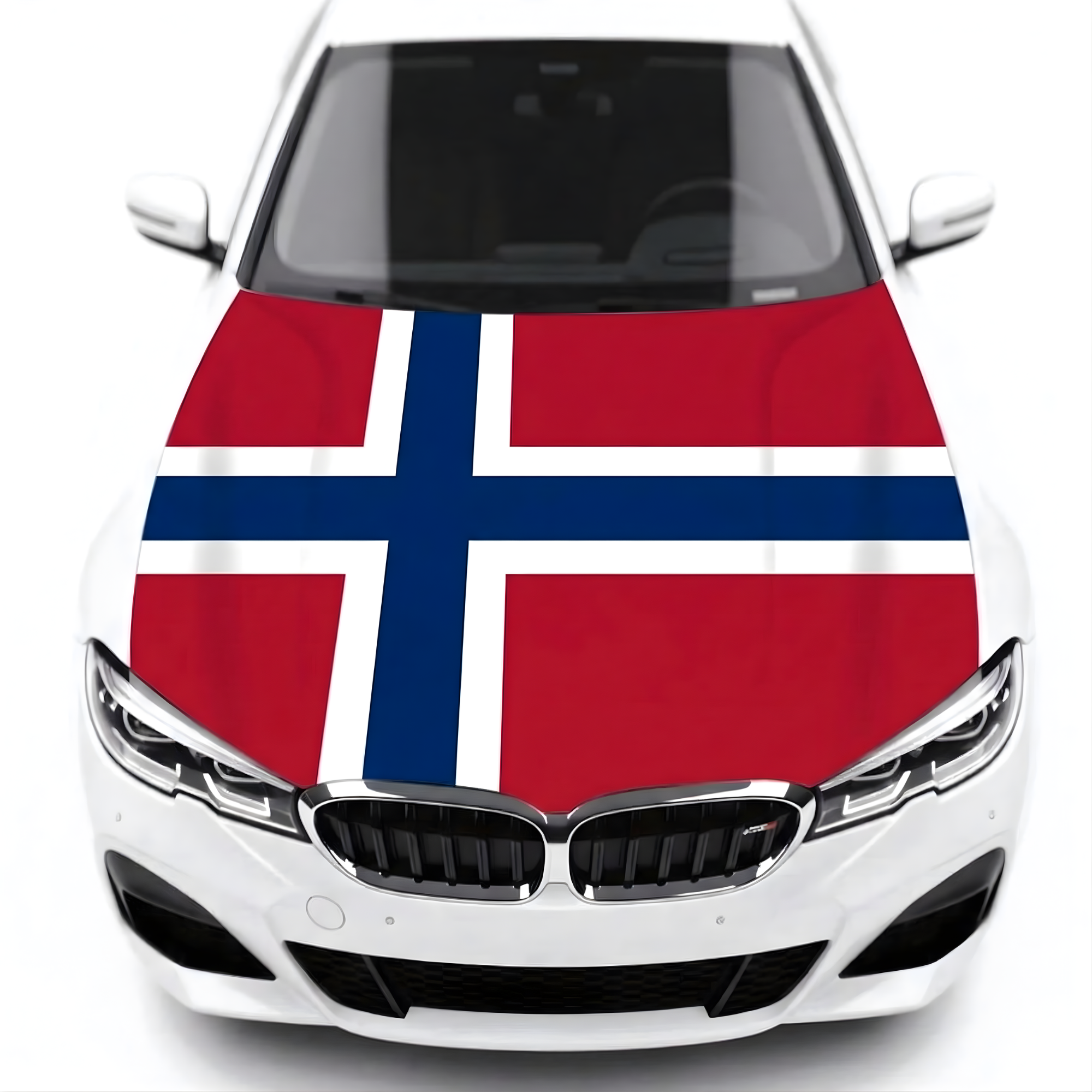 Official FIFA 2026 Norway Flag Car Hood Cover