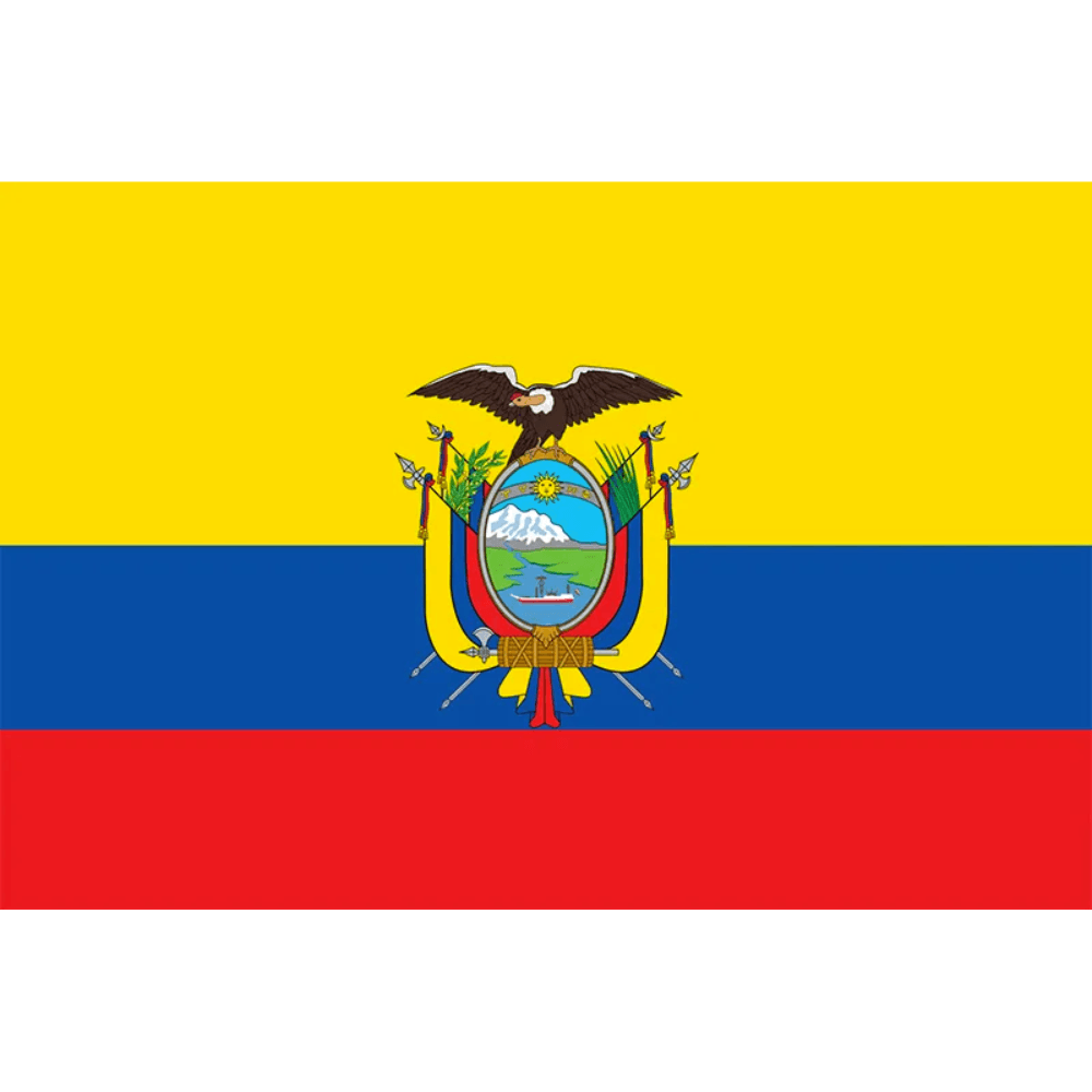Ecuador National Polyester Flag – Stand Tall for Sovereignty and Identity-Globe Flags