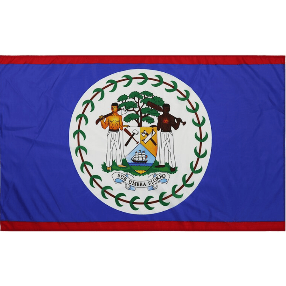 Belize National Flag-Globe Flags