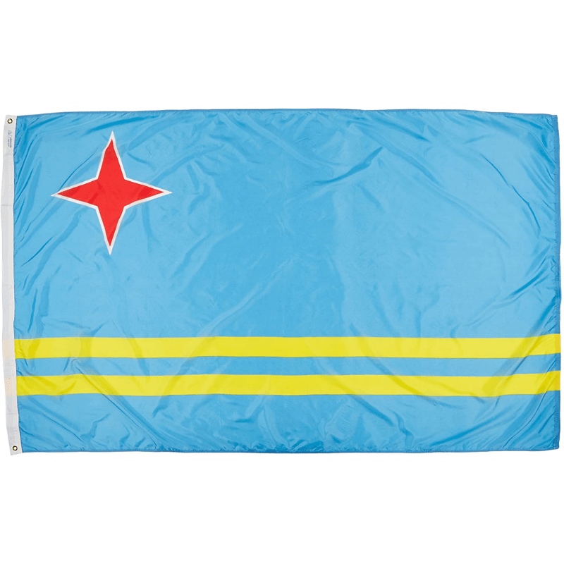 Aruba Island Car Flag-Globe Flags