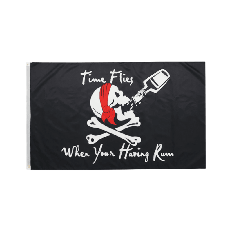 Pirate Banner Of Rebellion Jolly Roger Flag - front view