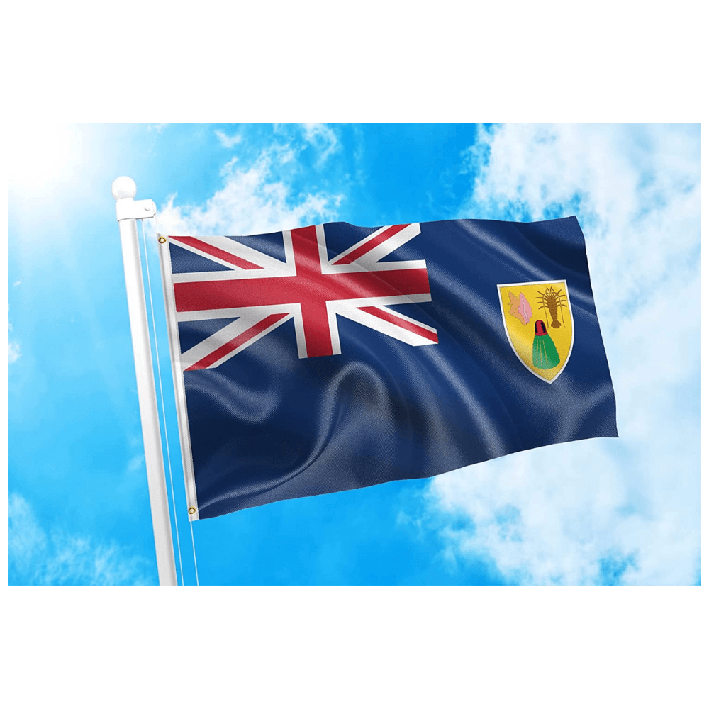 Turks and Caicos Flag-Globe Flags