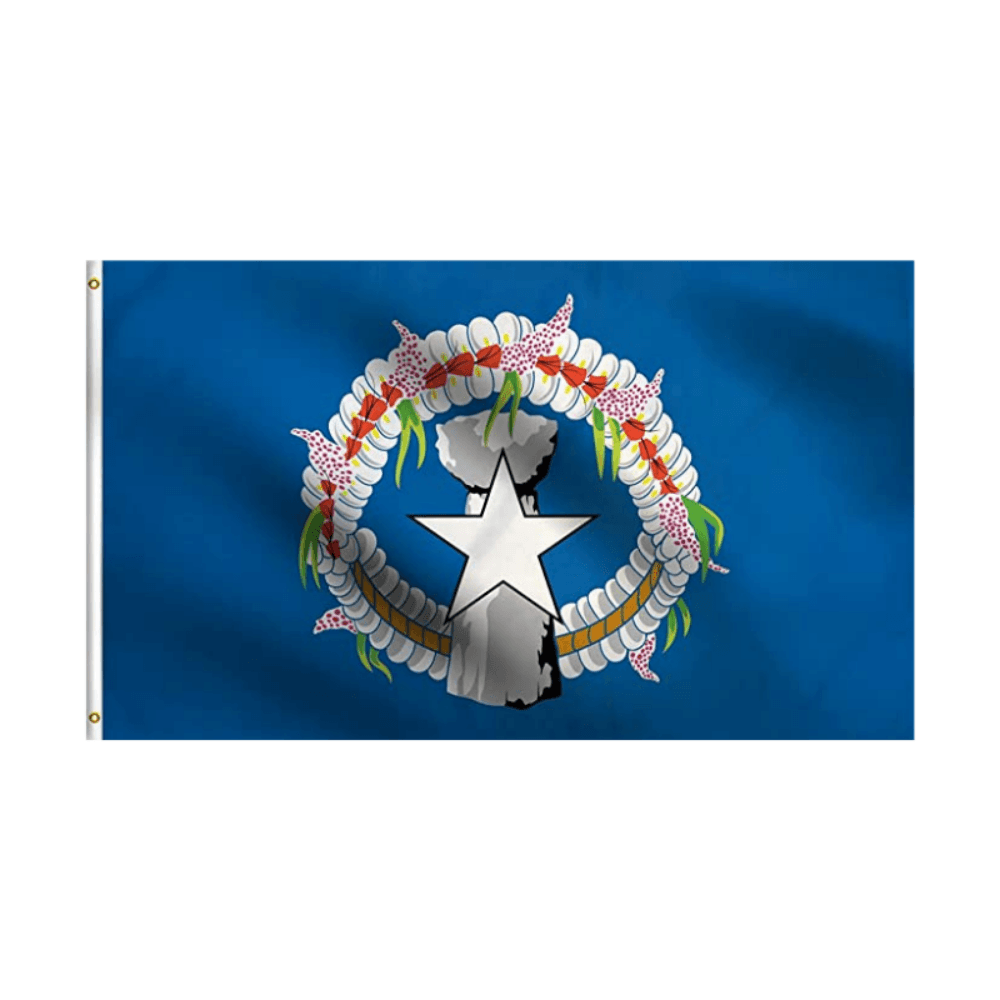 Northern Mariana Islands Flag-Globe Flags