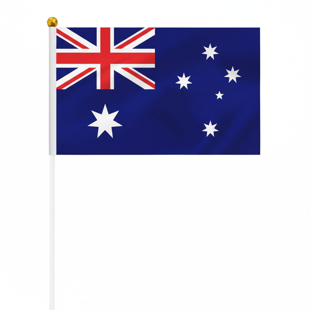 10 Pieces Of Official FIFA 2026 Australia Mini Flags