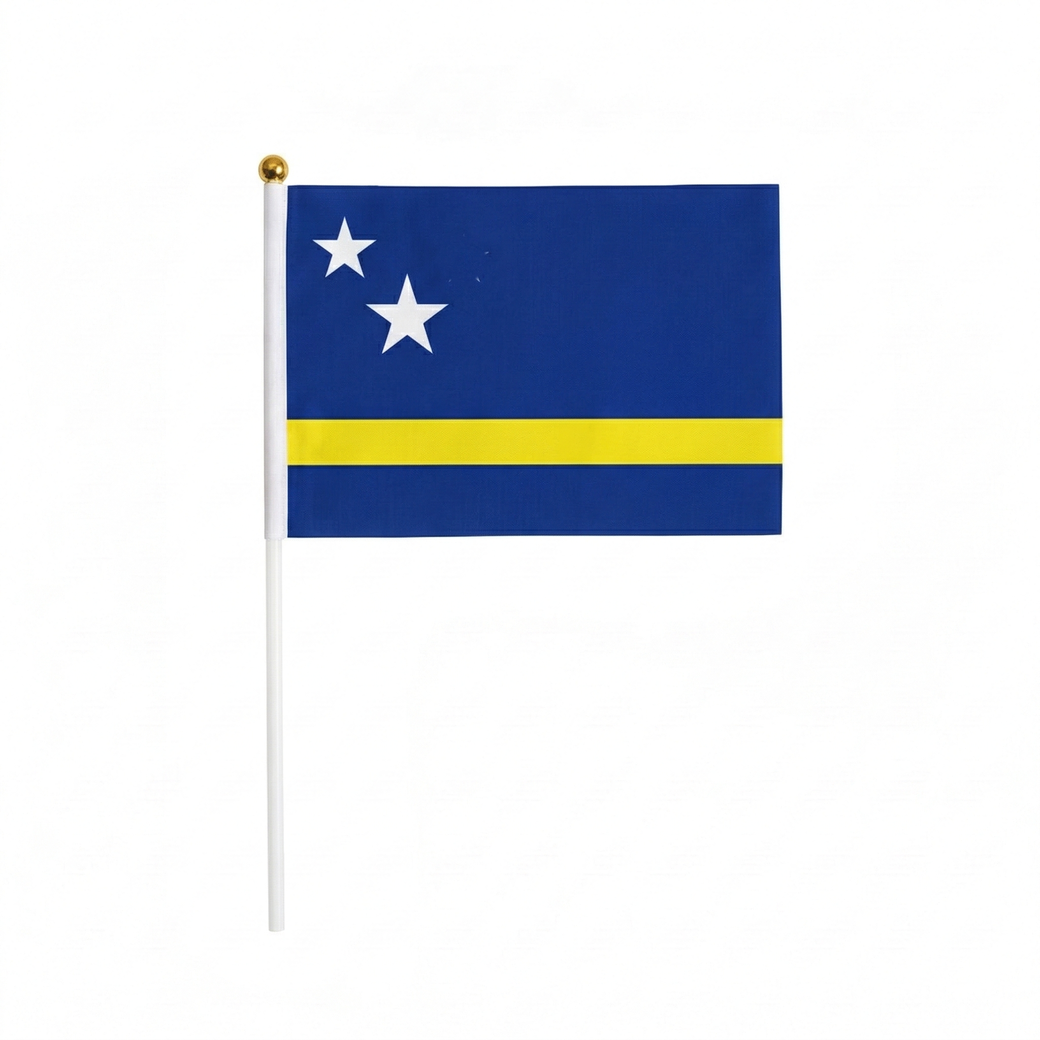 10 Pieces Of Official FIFA 2026 Curaçao Mini Flags