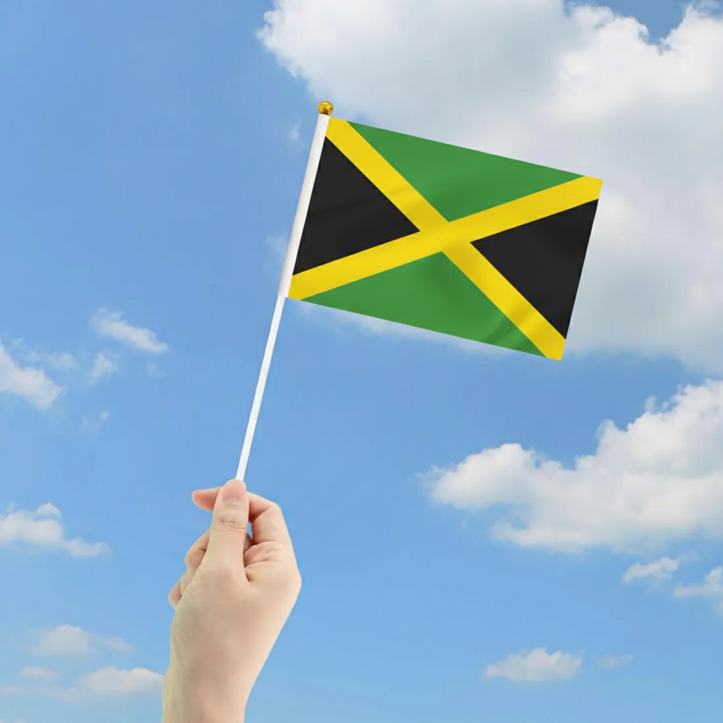 10 Pieces Of Official FIFA 2026 Jamaica Mini Flags