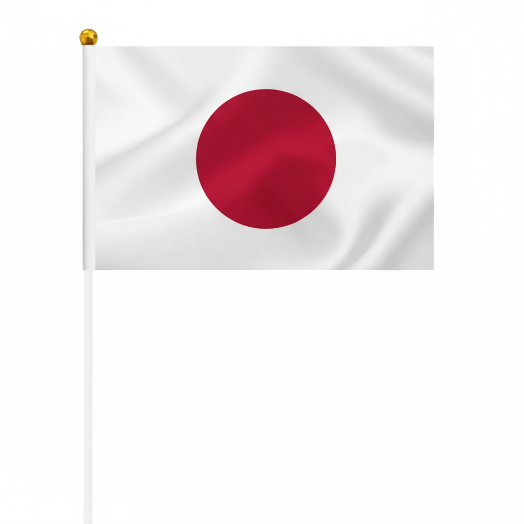 10 Pieces Of Official FIFA 2026 Japan Mini Flags