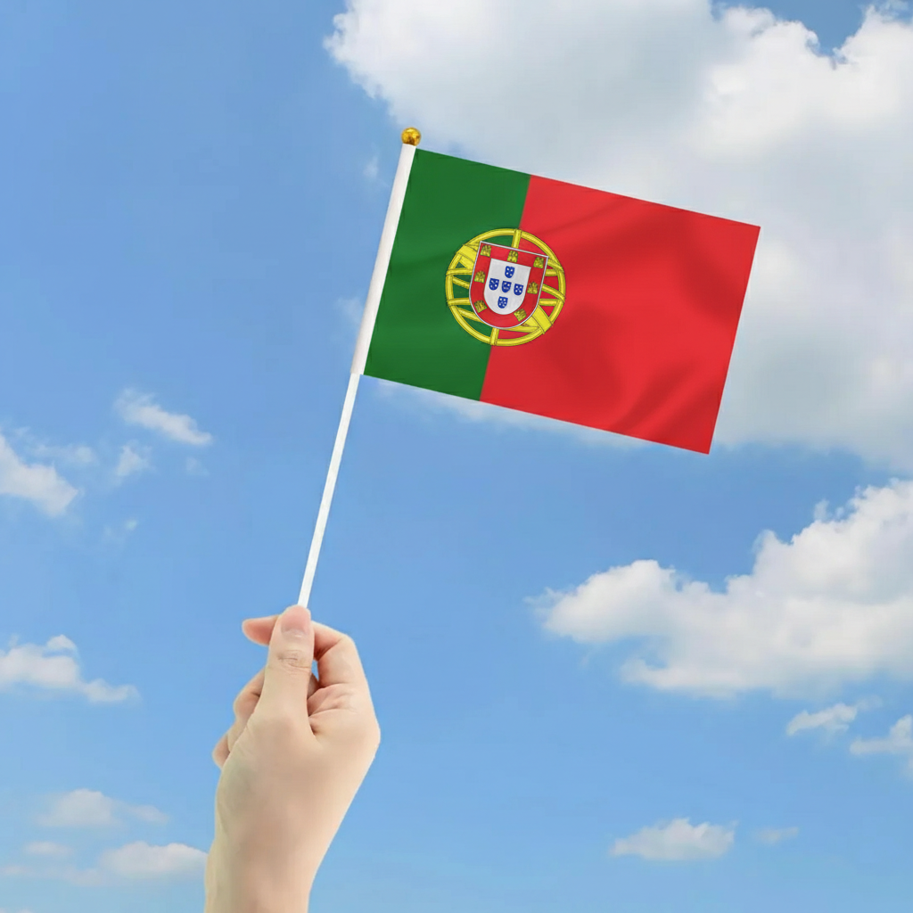 10 Pieces Of Official FIFA 2026 Portugal Mini Flags