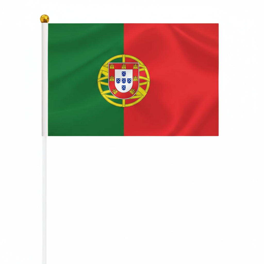 10 Pieces Of Official FIFA 2026 Portugal Mini Flags