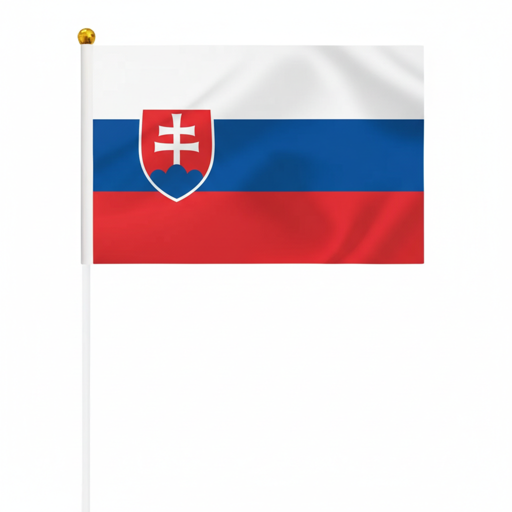 10 Pieces Of Official FIFA 2026 Slovakia Mini Flags