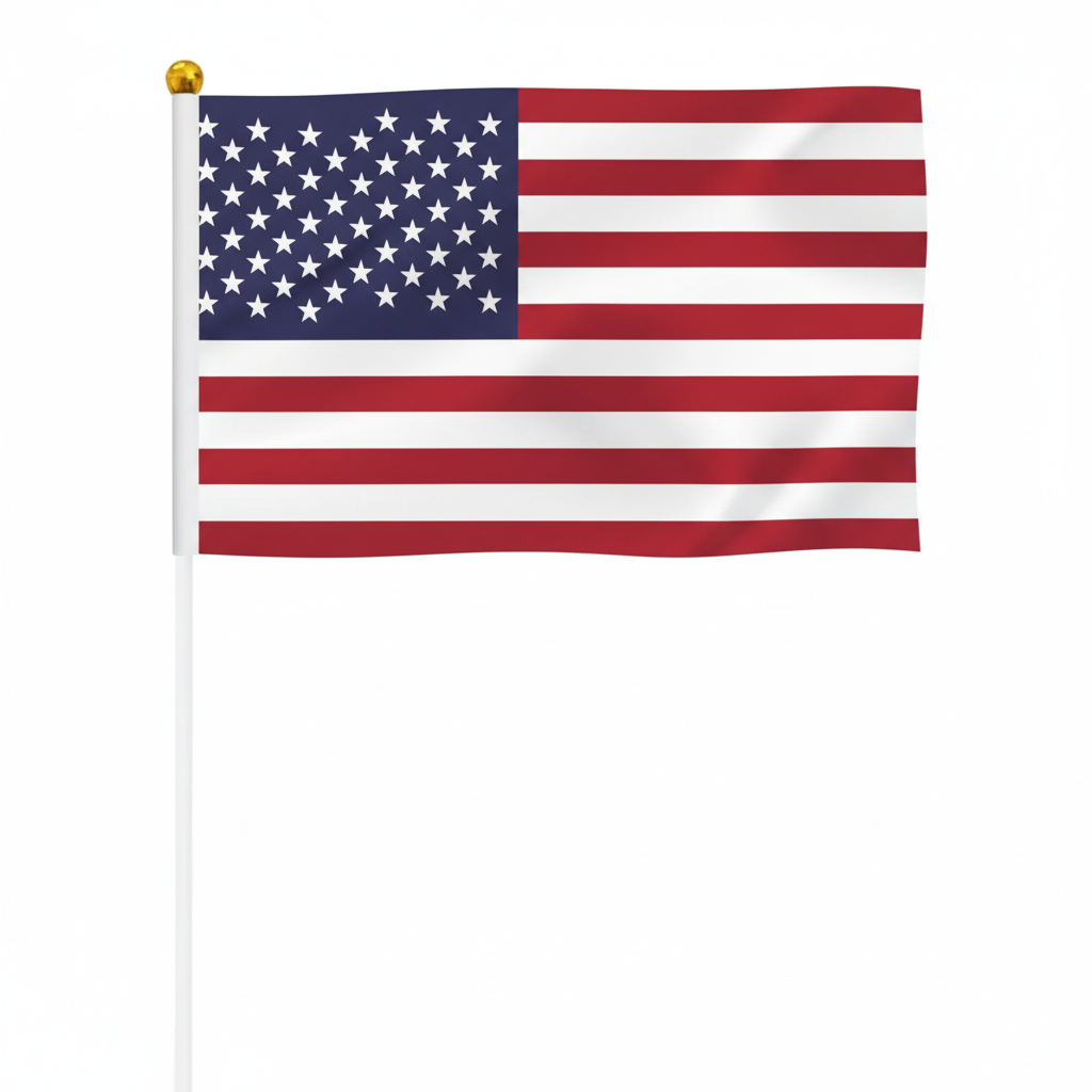 10 Pieces Of Official FIFA 2026 United States Mini Flags